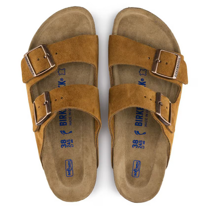 Arizona Suede Sandals – Soft Anatomical Footbed & Relaxed Everyday Comfort