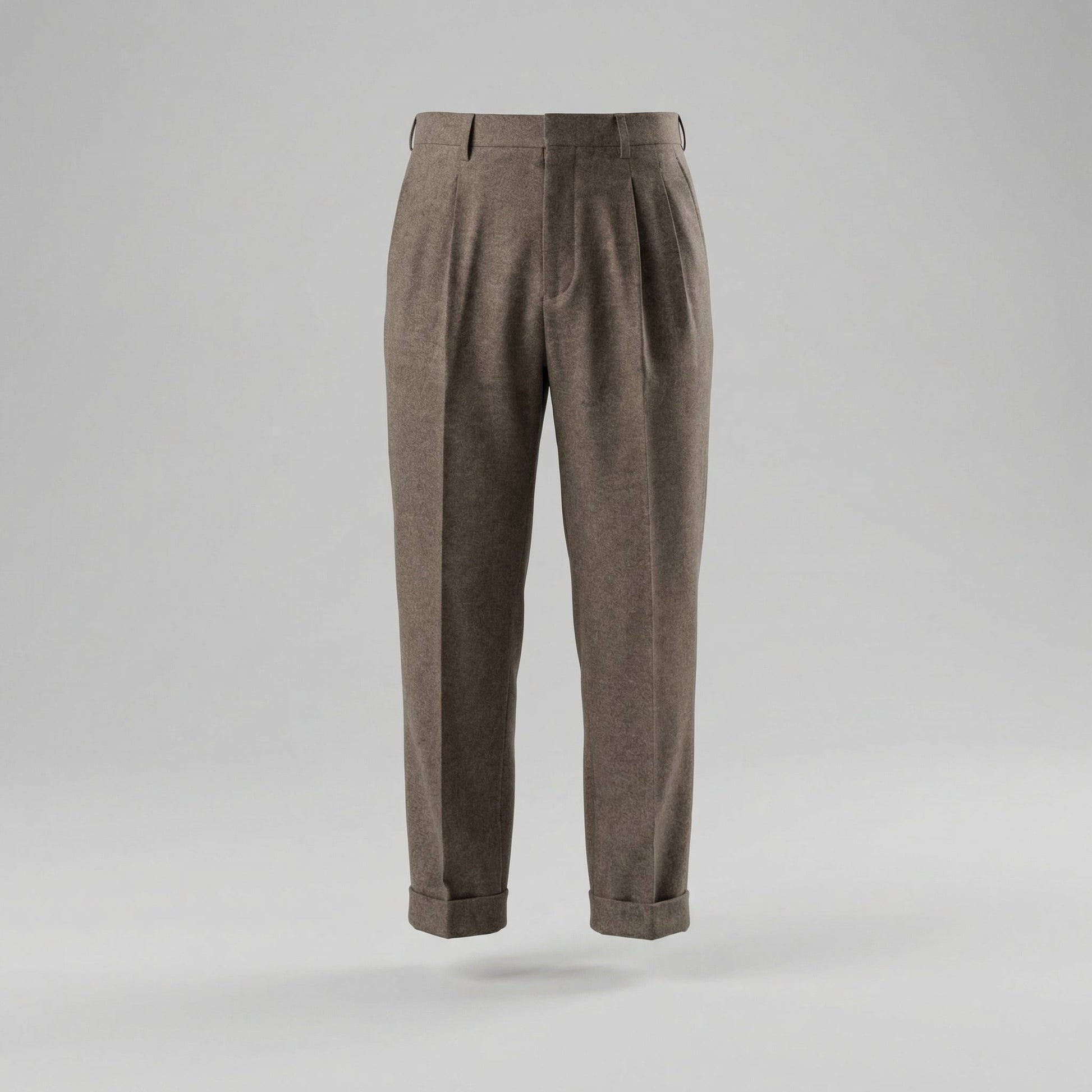 Alveron | Men’s Straight Fit Pleated Dress Trousers