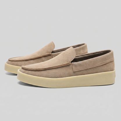 Corvello | Men’s Suede Slip-On Loafers