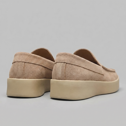 Corvello | Men’s Suede Slip-On Loafers