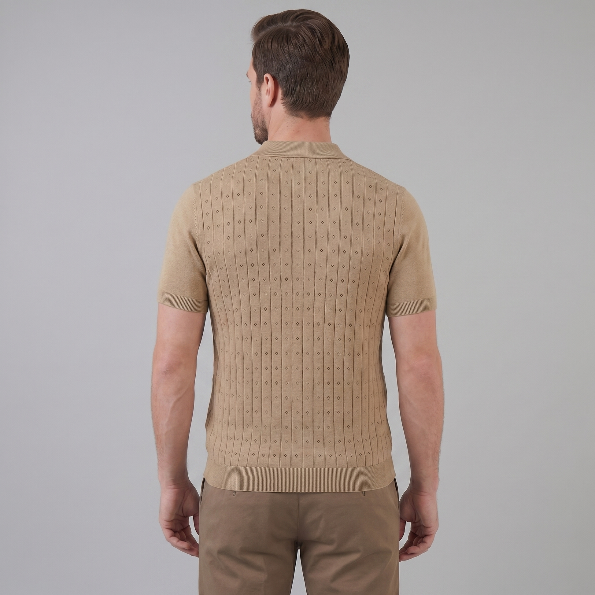 Elvaro | Men’s Short Sleeve Breathable Polo Shirt