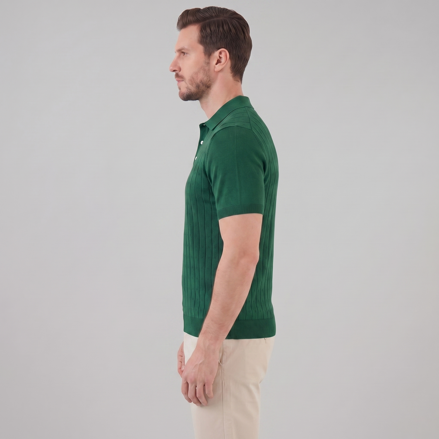 Elvaro | Men’s Short Sleeve Breathable Polo Shirt