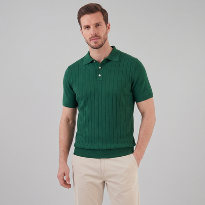 Elvaro | Men’s Short Sleeve Breathable Polo Shirt