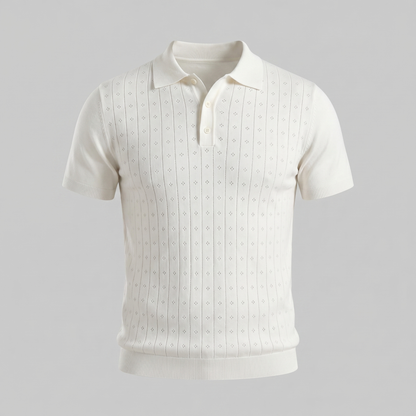 Elvaro | Men’s Short Sleeve Breathable Polo Shirt