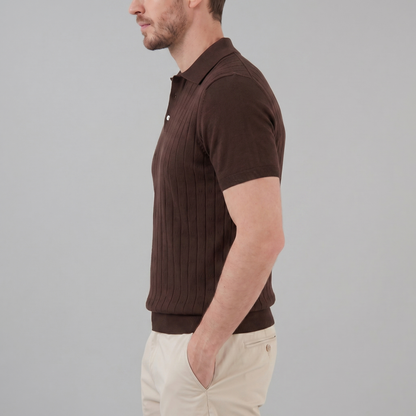Elvaro | Men’s Short Sleeve Breathable Polo Shirt