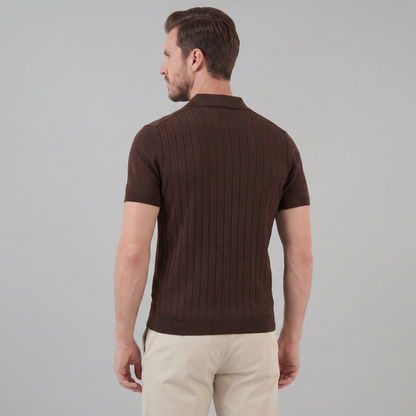Elvaro | Men’s Short Sleeve Breathable Polo Shirt