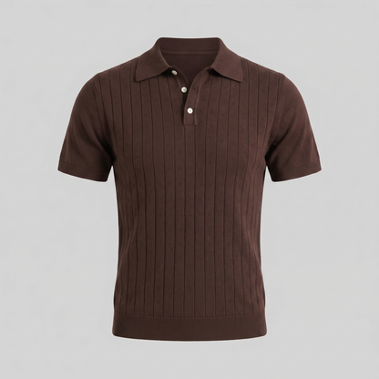 Elvaro | Men’s Short Sleeve Breathable Polo Shirt