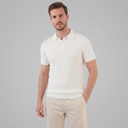 Elvaro | Men’s Short Sleeve Breathable Polo Shirt