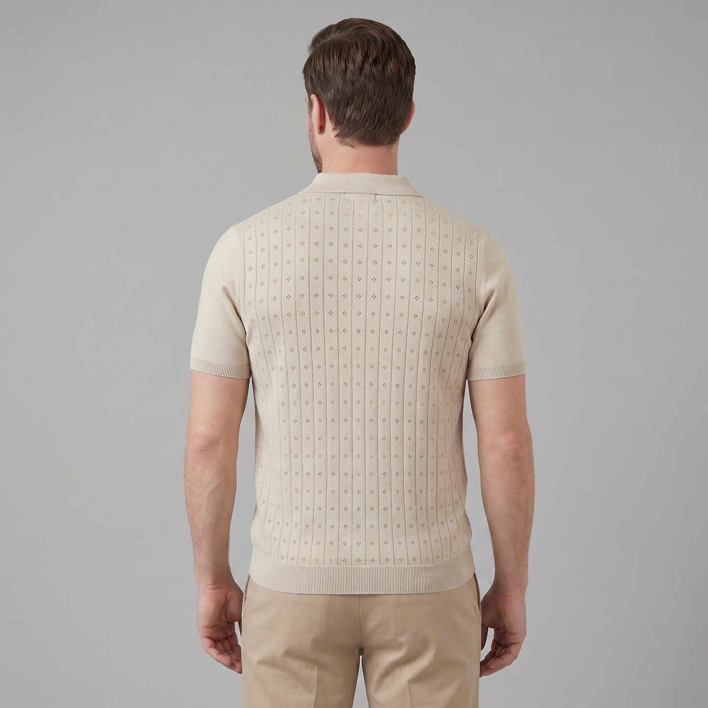 Elvaro | Men’s Short Sleeve Breathable Polo Shirt