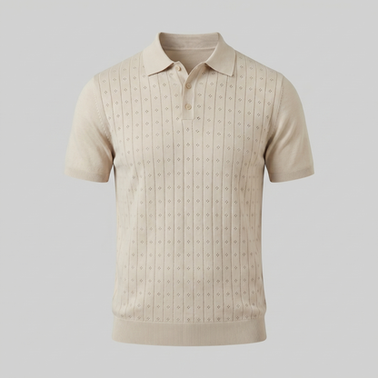 Elvaro | Men’s Short Sleeve Breathable Polo Shirt