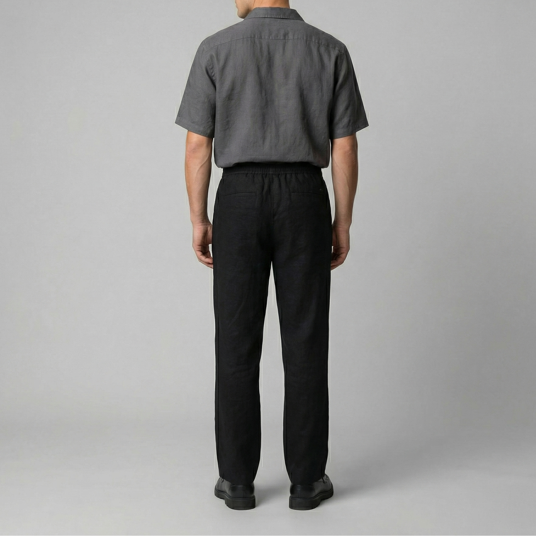Elviro | Men’s Linen Slim Fit Trousers
