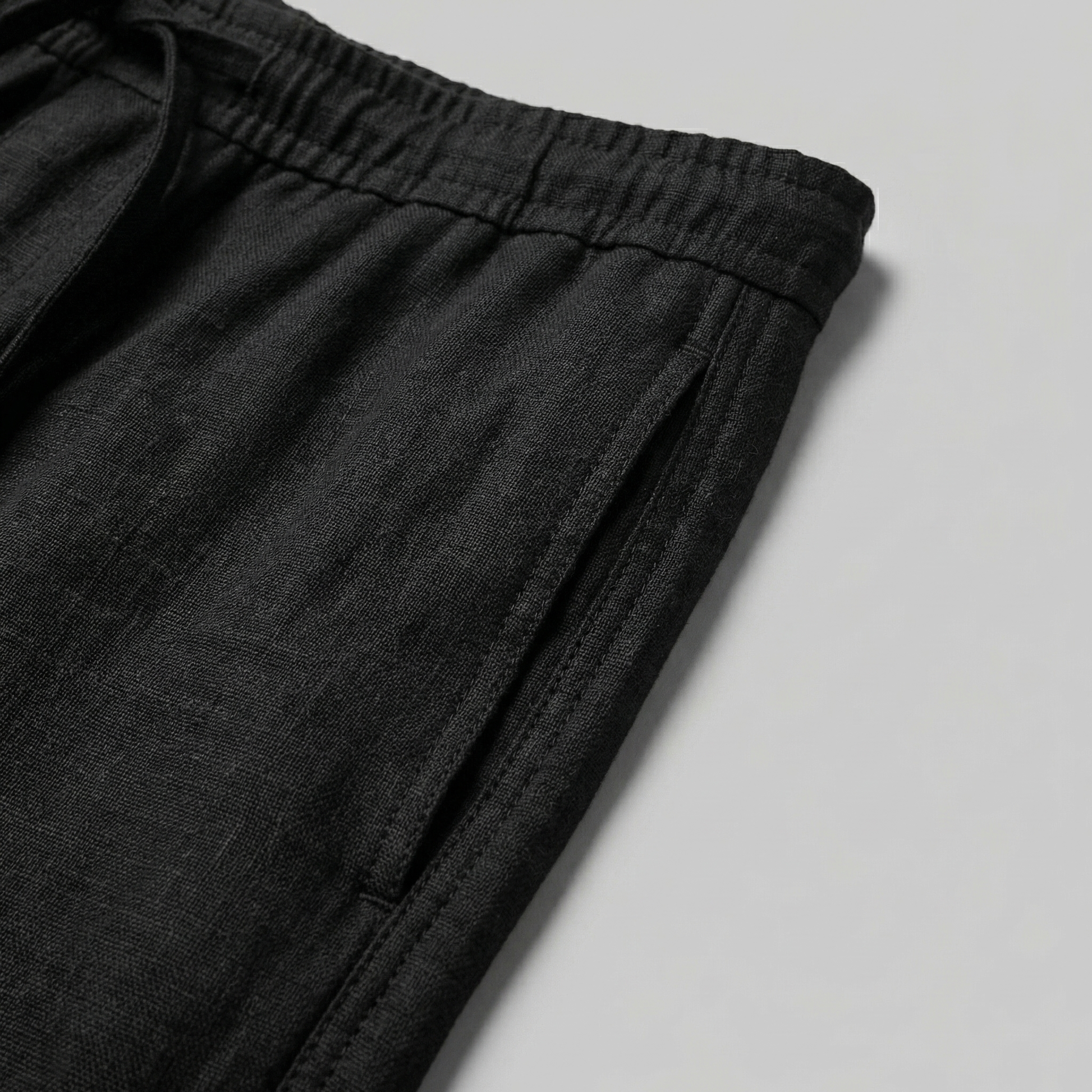Elviro | Men’s Linen Slim Fit Trousers