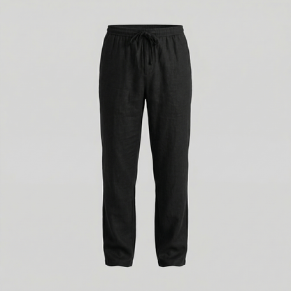 Elviro | Men’s Linen Slim Fit Trousers
