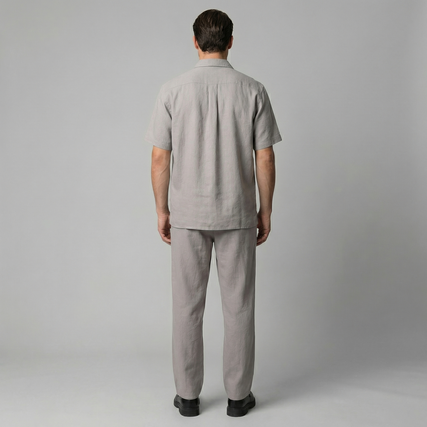 Elviro | Men’s Linen Slim Fit Trousers
