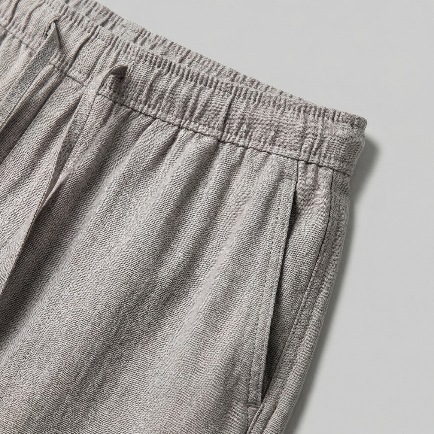 Elviro | Men’s Linen Slim Fit Trousers