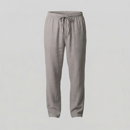 Elviro | Men’s Linen Slim Fit Trousers