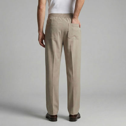 Orvello | Men’s Wide Leg Drawstring Trousers