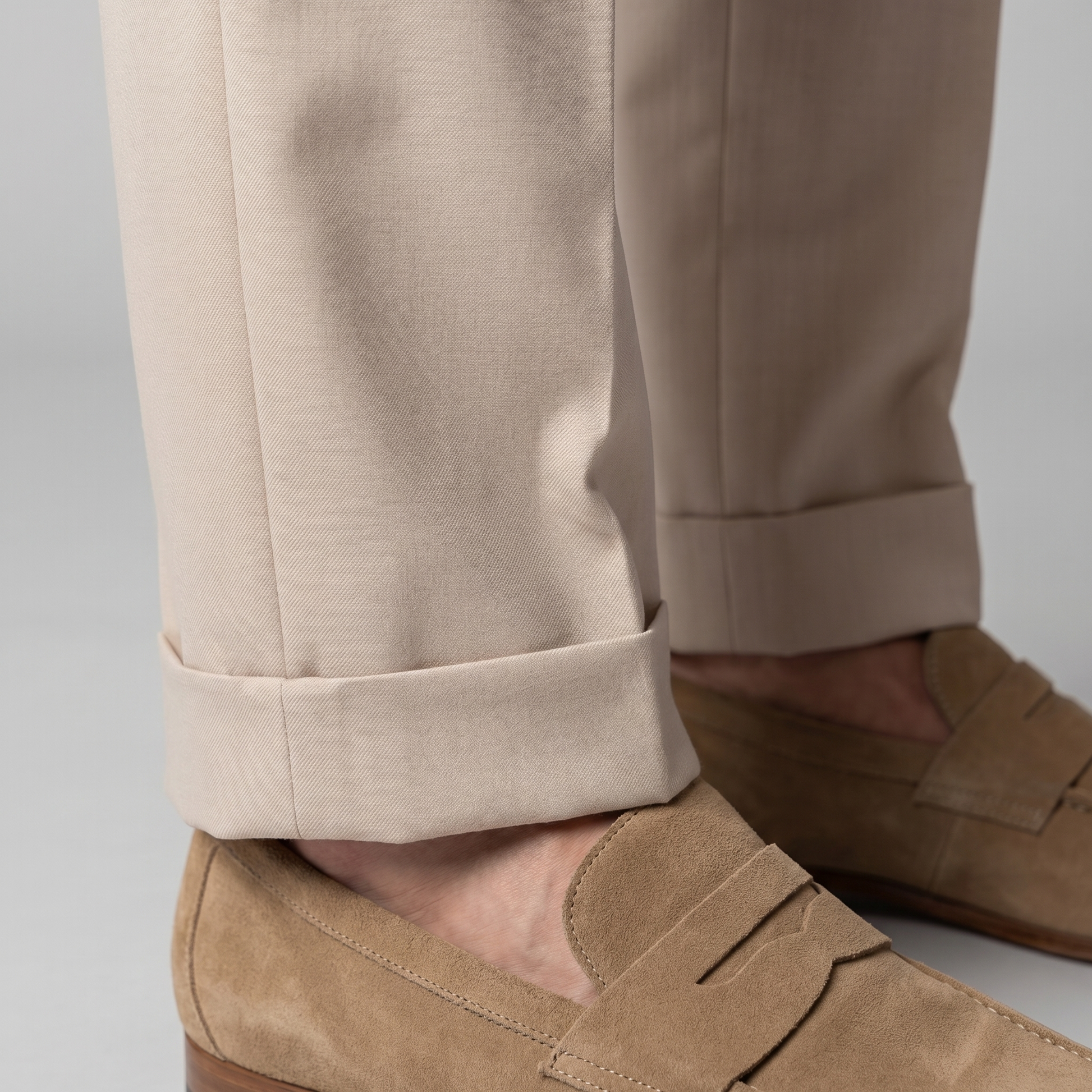 Rovento | Men’s Retro High Waist Straight Leg Trousers