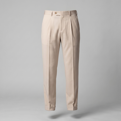 Rovento | Men’s Retro High Waist Straight Leg Trousers