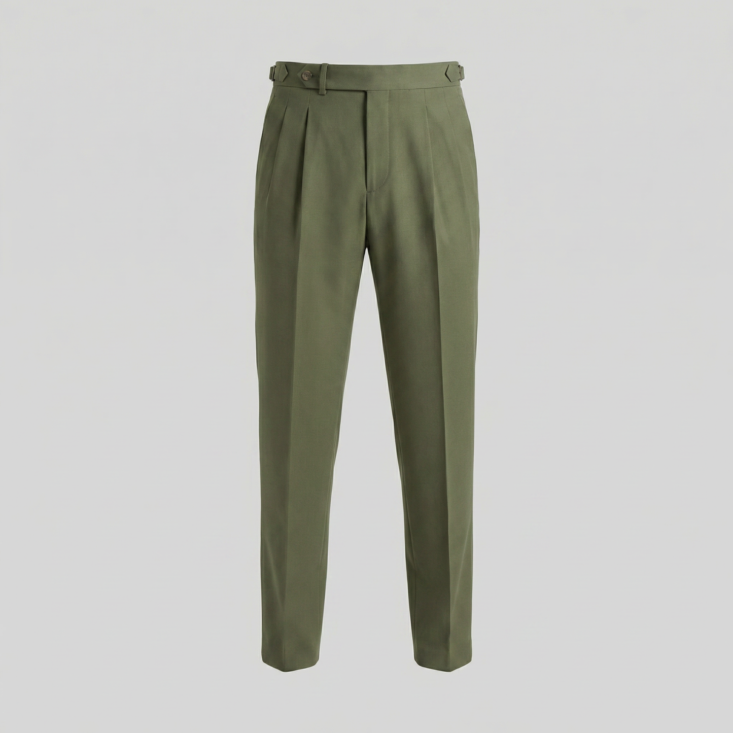 Rovento | Men’s Retro High Waist Straight Leg Trousers