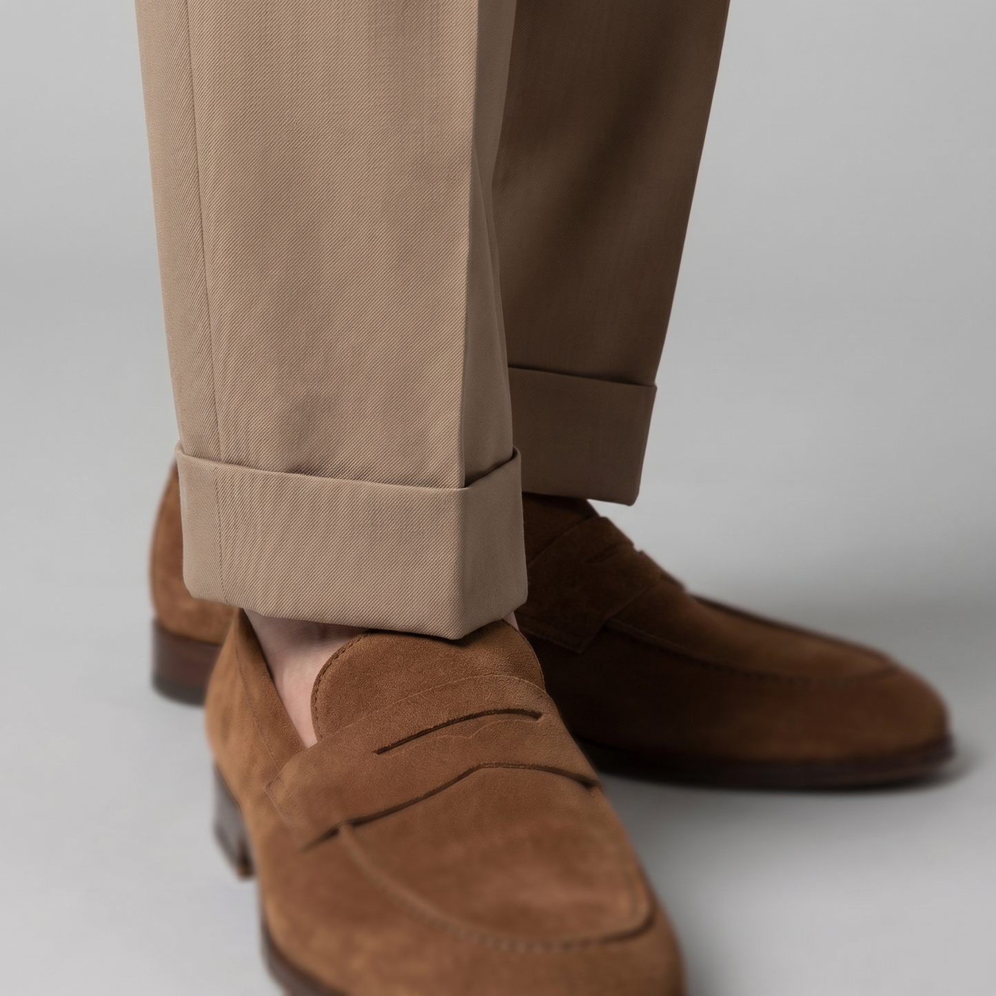Rovento | Men’s Retro High Waist Straight Leg Trousers