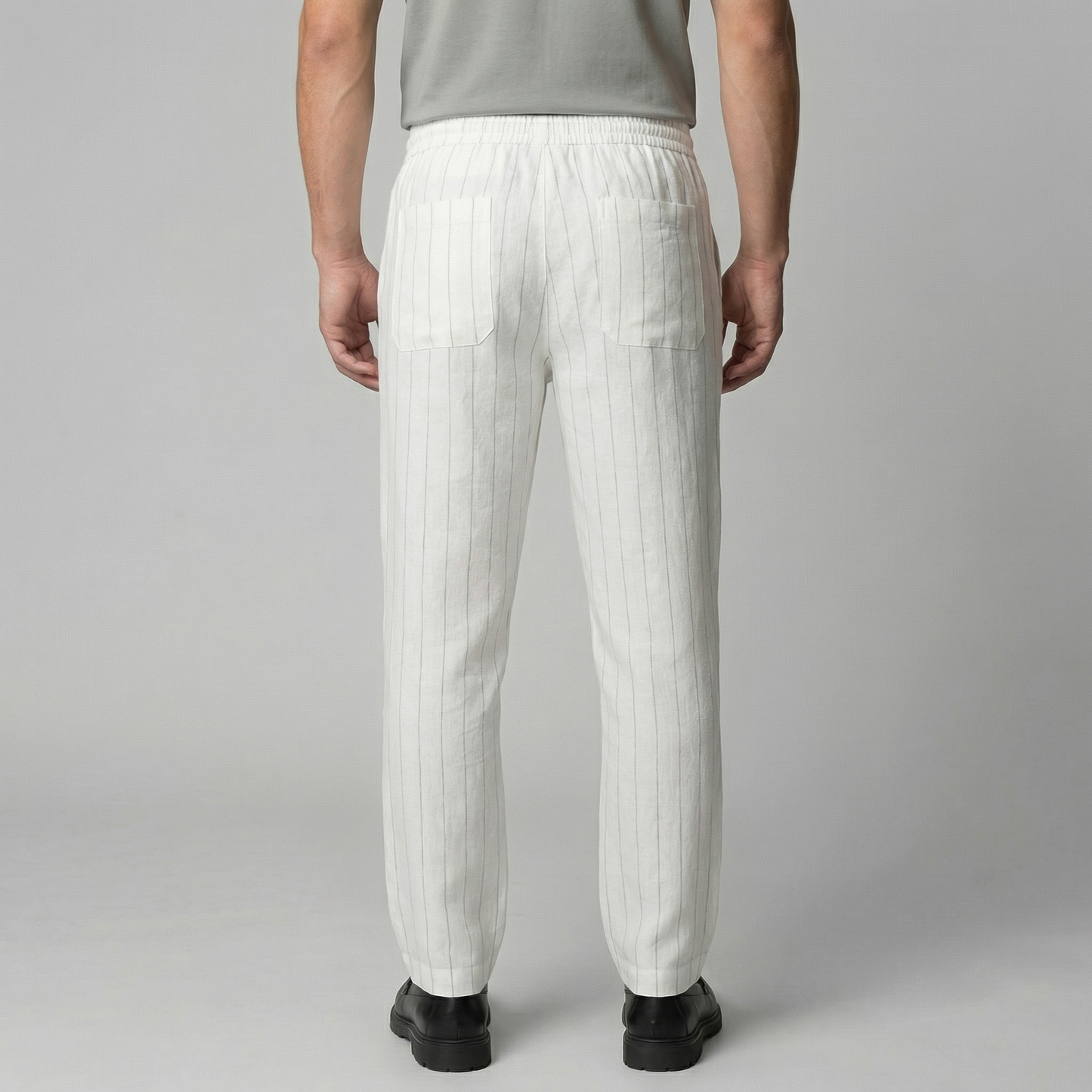 Serano | Men’s Lightweight Drawstring Linen Trousers