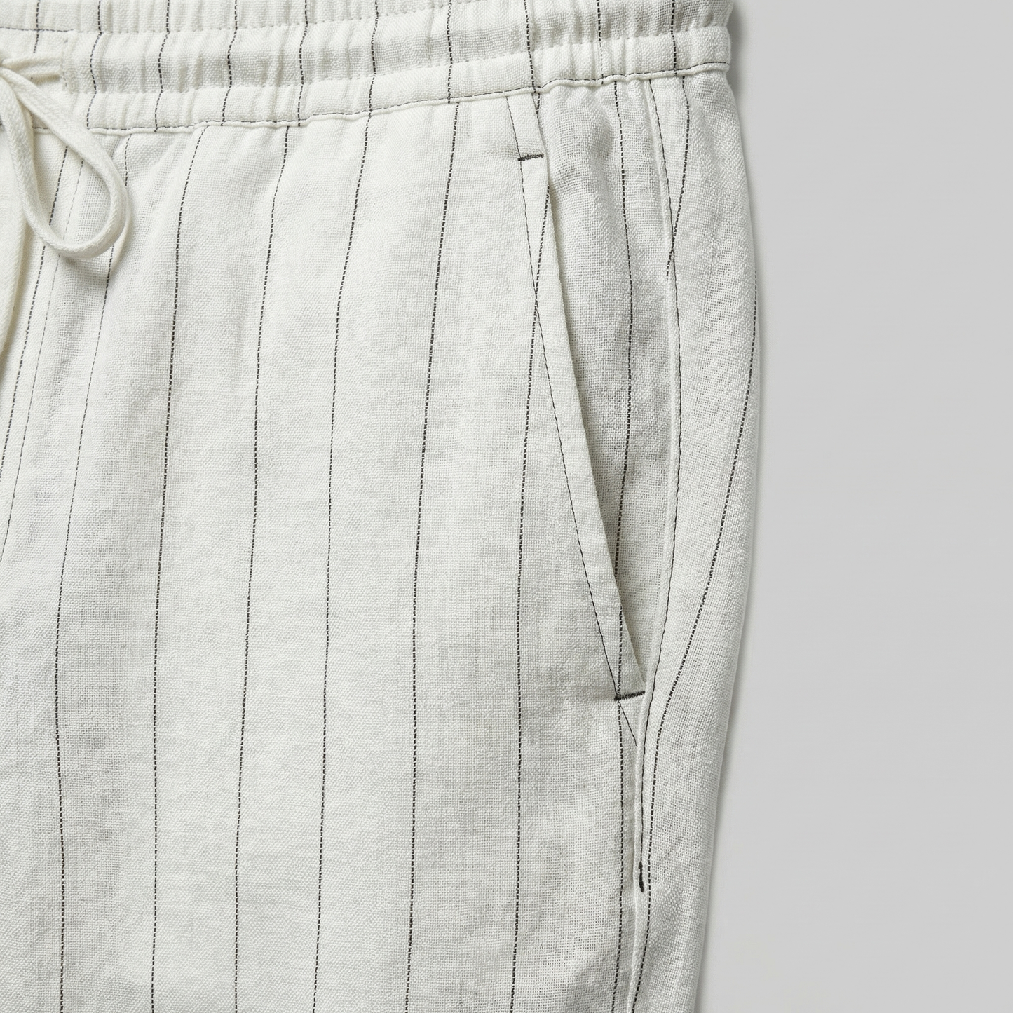 Serano | Men’s Lightweight Drawstring Linen Trousers