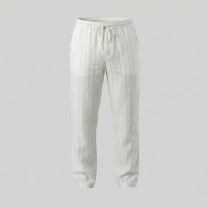 Serano | Men’s Lightweight Drawstring Linen Trousers