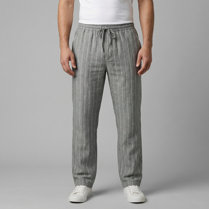 Serano | Men’s Lightweight Drawstring Linen Trousers