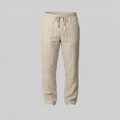 Serano | Men’s Lightweight Drawstring Linen Trousers