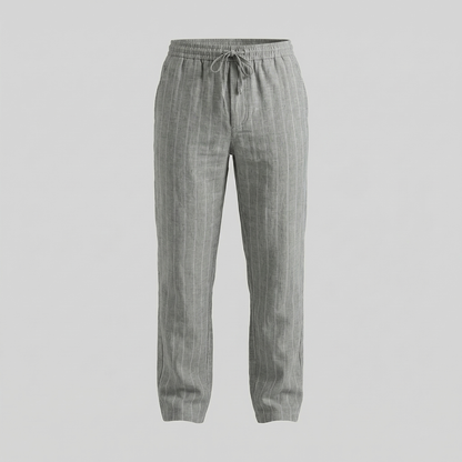 Serano | Men’s Lightweight Drawstring Linen Trousers
