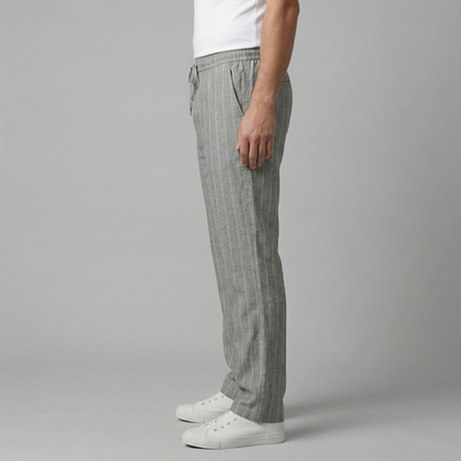 Serano | Men’s Lightweight Drawstring Linen Trousers