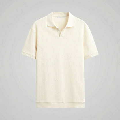 Sorello | Men’s Structured V-Neck Polo T-Shirt