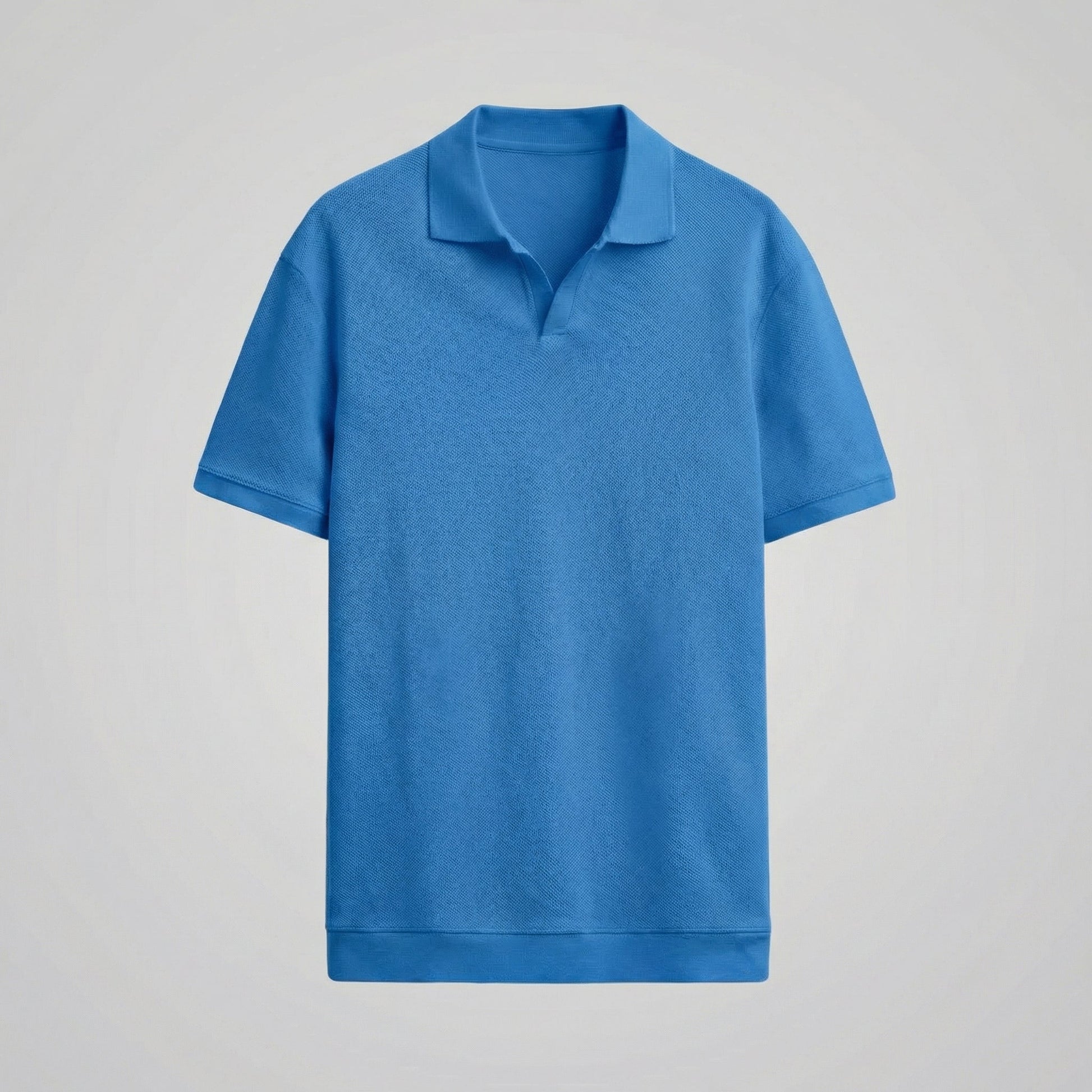 Sorello | Men’s Structured V-Neck Polo T-Shirt