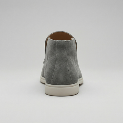 Torvani | Men’s High Suede Slip-On Loafers