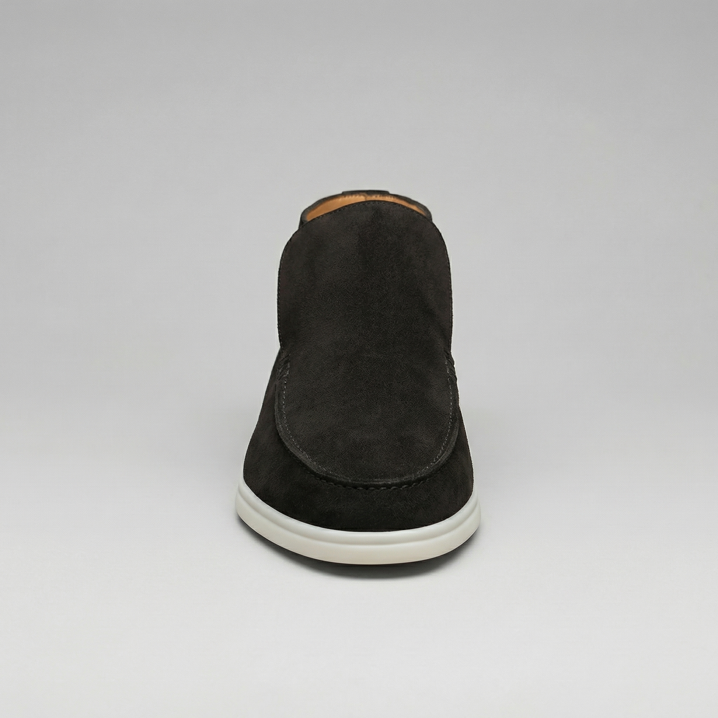 Torvani | Men’s High Suede Slip-On Loafers