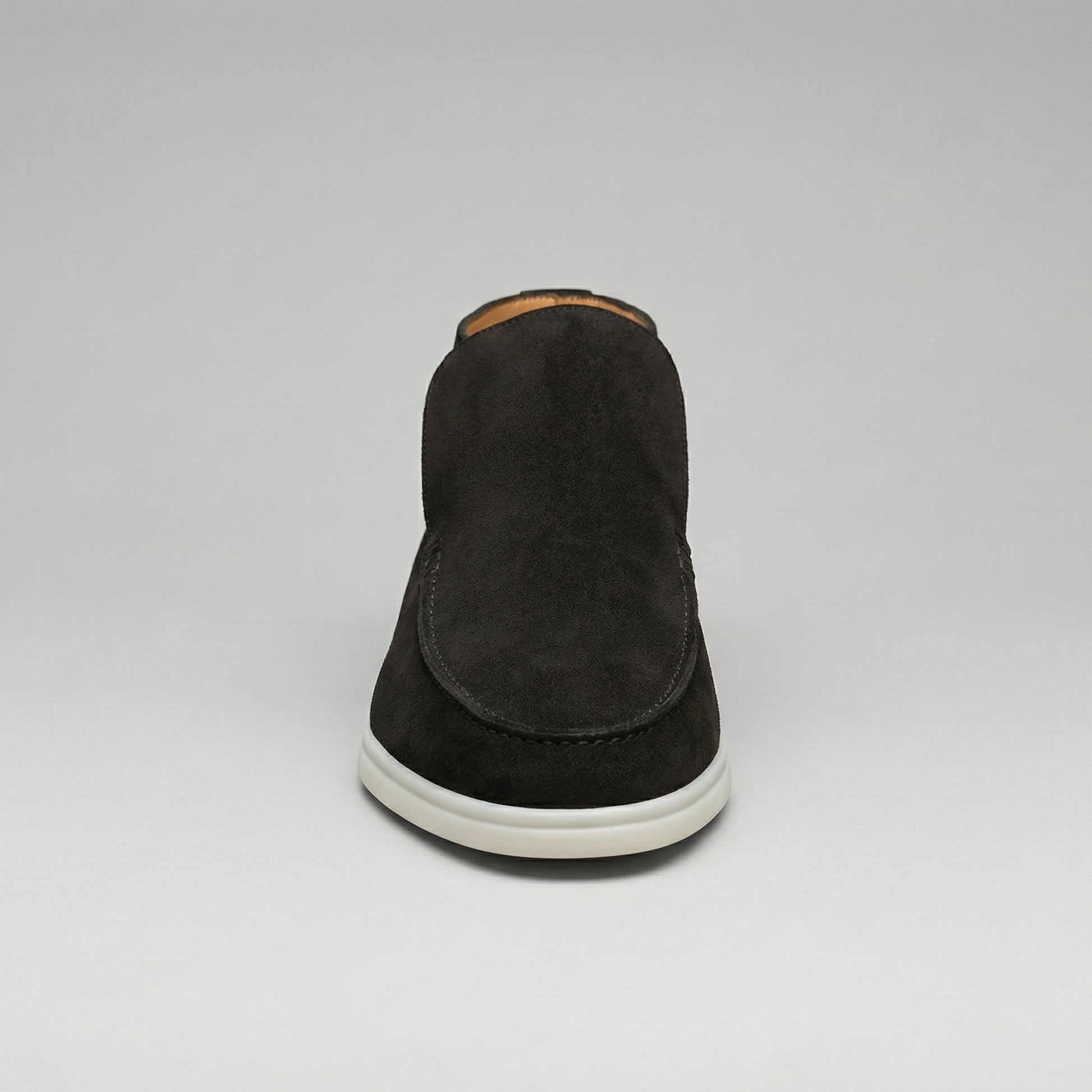 Torvani | Men’s High Suede Slip-On Loafers