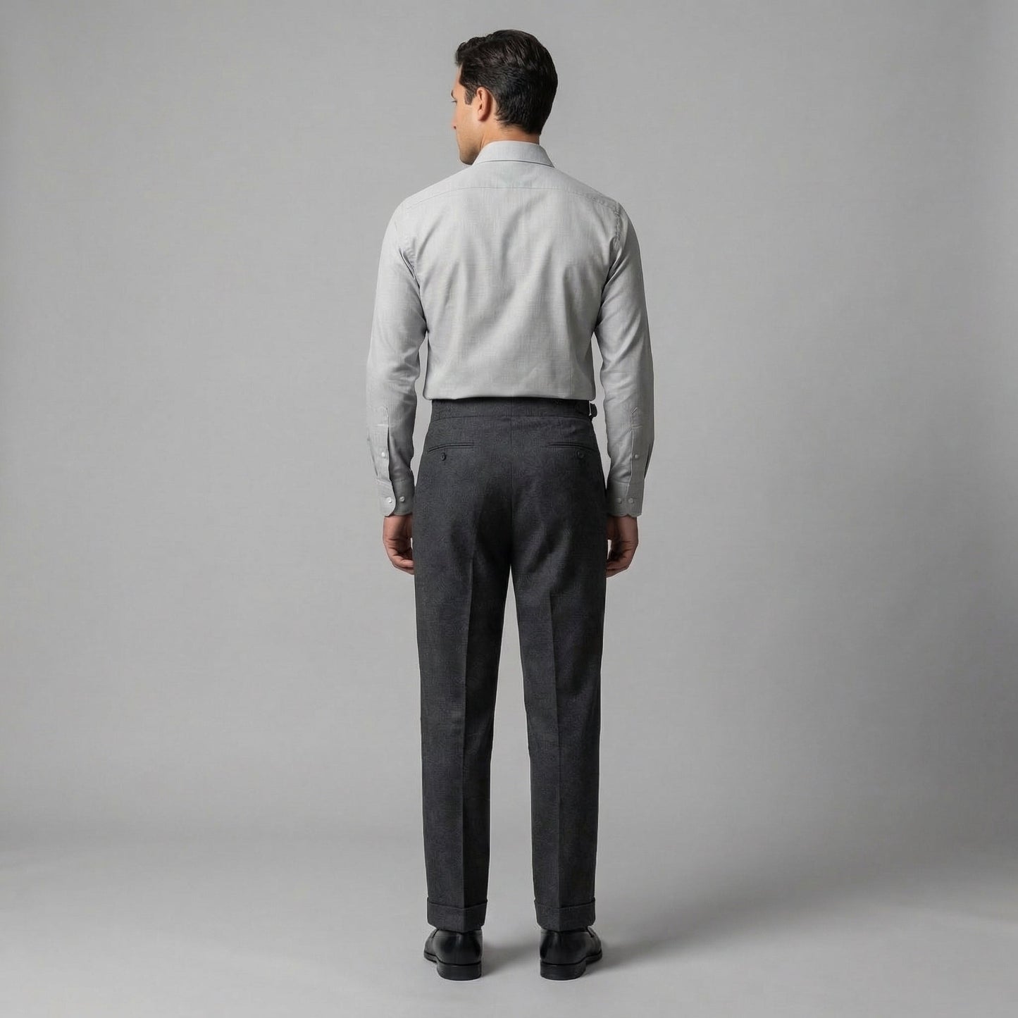 Vantiero | Men’s High-Waisted Straight Leg Dress Trousers