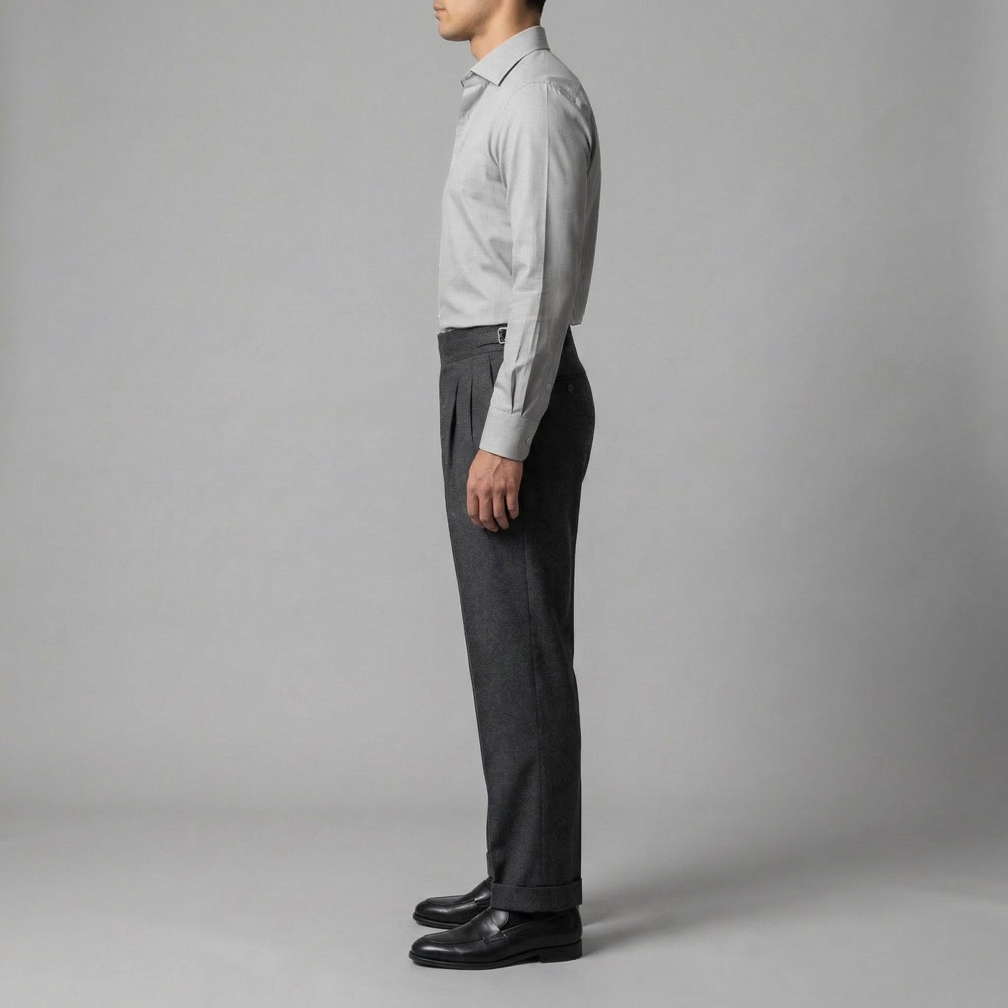 Vantiero | Men’s High-Waisted Straight Leg Dress Trousers