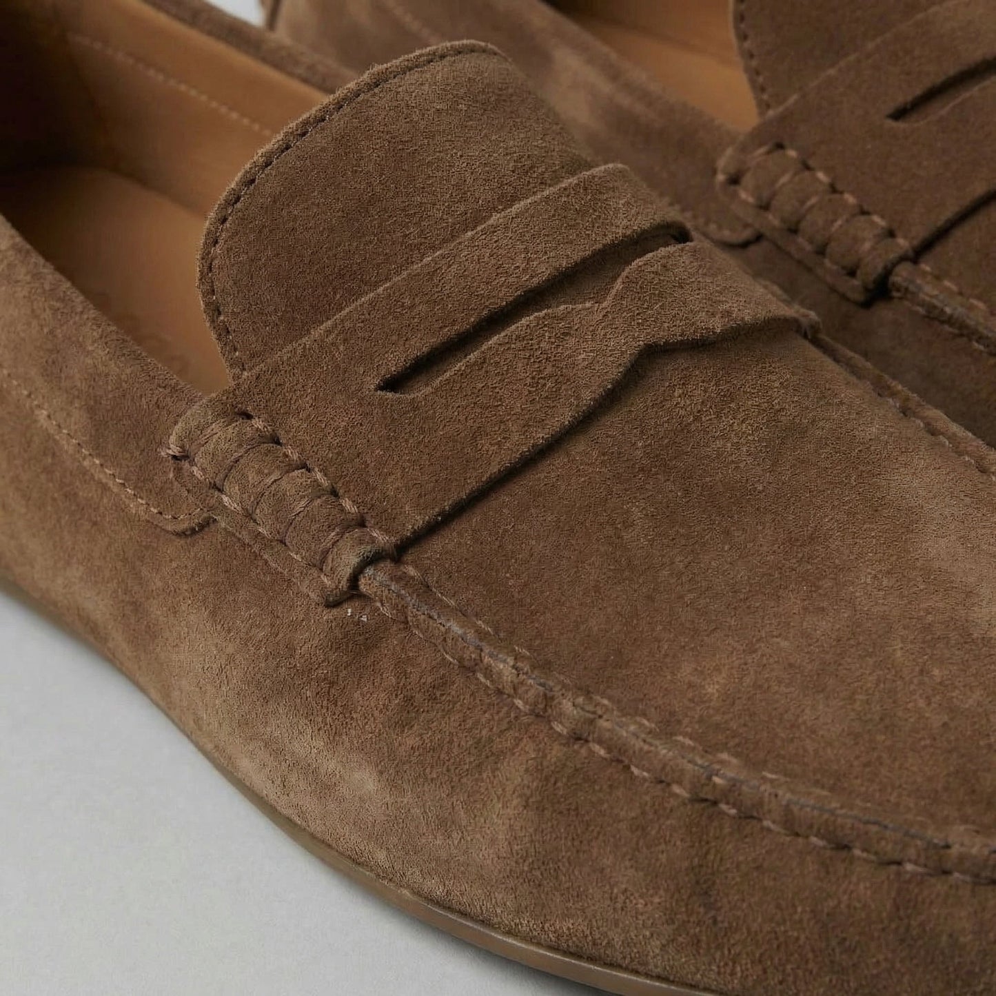 Varello | Men’s Suede Penny Loafers