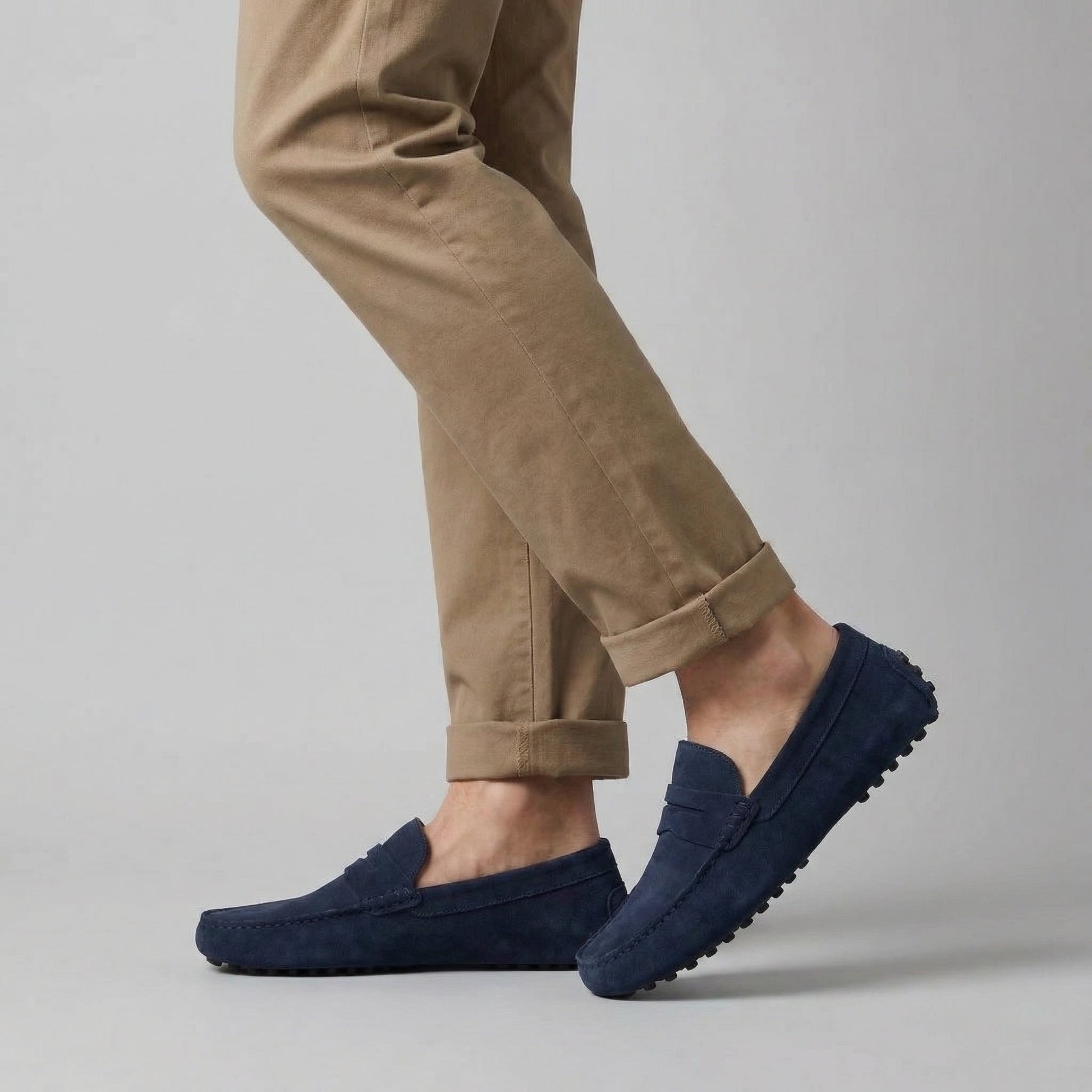 Varello | Men’s Suede Penny Loafers