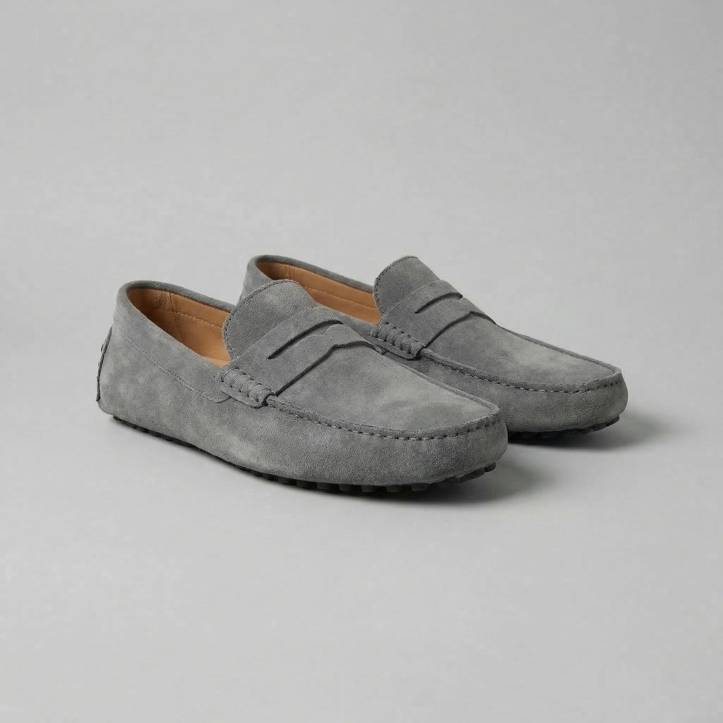 Varello | Men’s Suede Penny Loafers