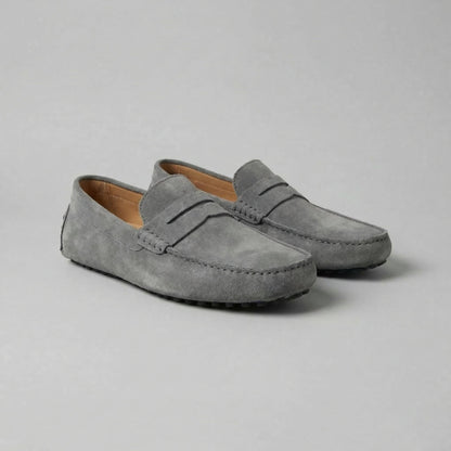 Varello | Men’s Suede Penny Loafers